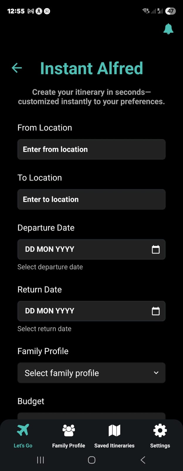 Travel Details